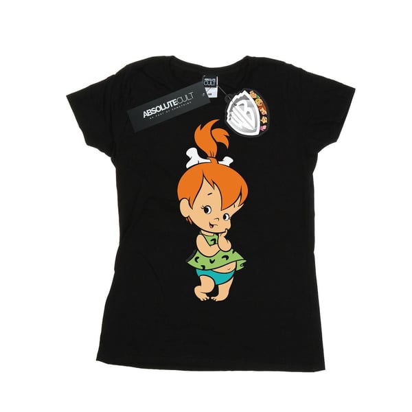 The Flintstones Womens/Ladies Pebbles Flintstone Cotton T-Shirt The Flintstones Womens/Ladies Pebbles Flintstone Cotton T-Shirt