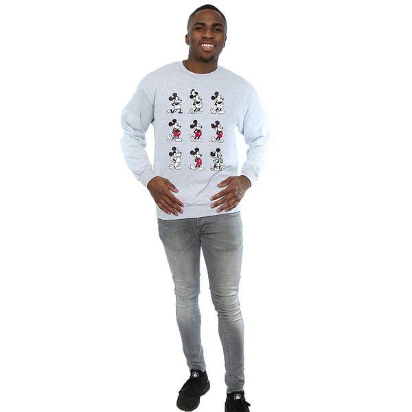 Disney Mens Mickey Mouse Evolution Sweatshirt