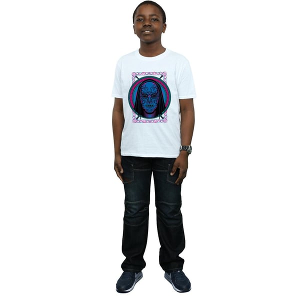 Harry Potter Boys Neon Death Eater Mask T-Shirt