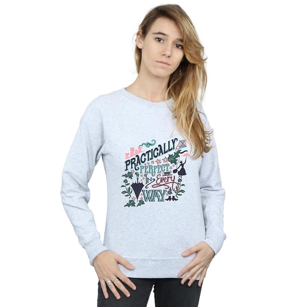 Mary Poppins Womens/Ladies Practically Perfect In Every Way Sweatshirt