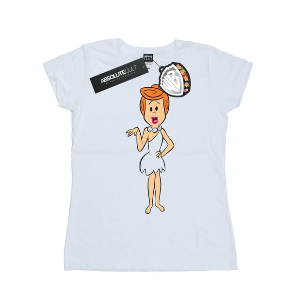 The Flintstones Dam/Dam Wilma Flintstone Klassisk Pose T-shirt i Bomull