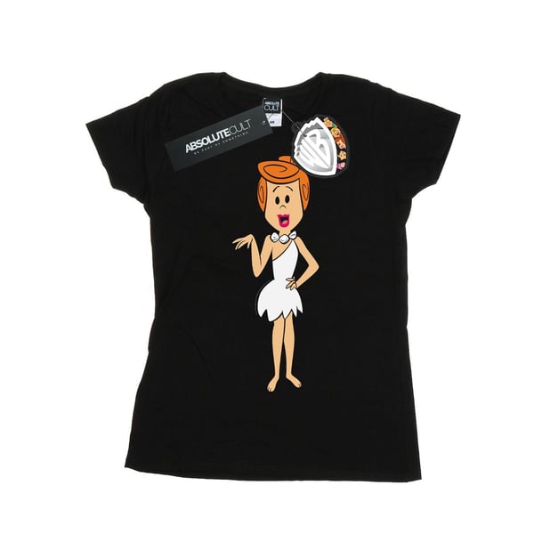 The Flintstones Dam/Dam Wilma Flintstone Klassisk Pose T-shirt i Bomull