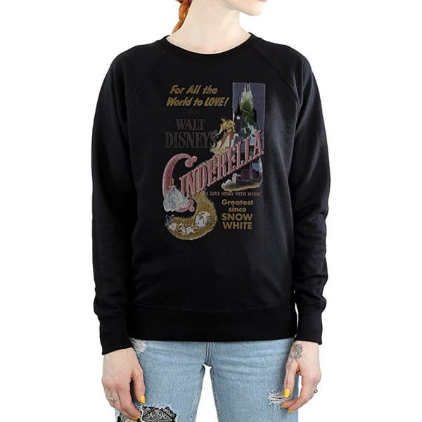 Cinderella Womens/Ladies Poster Sweatshirt