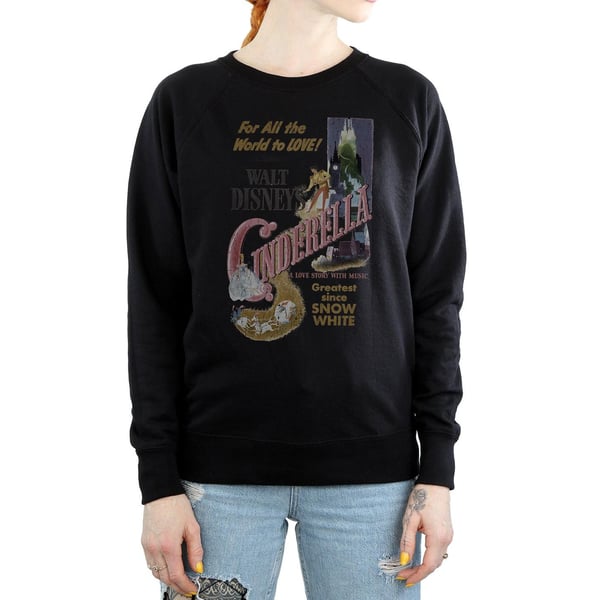 Cinderella Womens/Ladies Poster Sweatshirt
