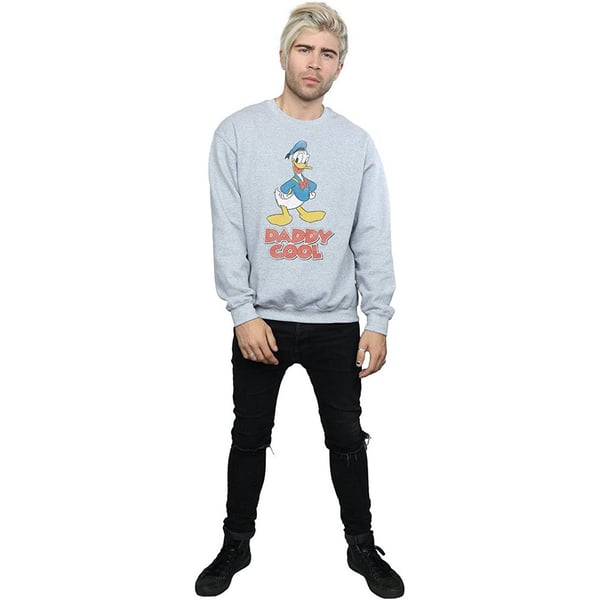Disney Mens Daddy Cool Donald Duck Sweatshirt