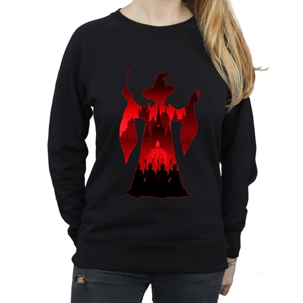 Harry Potter Womens/Ladies Minerva McGonagall Silhouette Sweatshirt