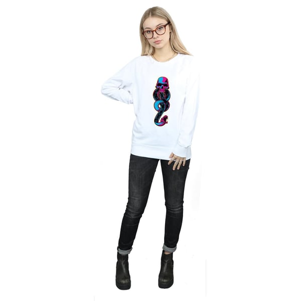 Harry Potter Womens/Ladies Neon Dark Mark Sweatshirt