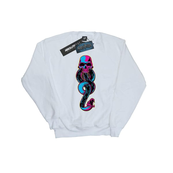 Harry Potter Womens/Ladies Neon Dark Mark Sweatshirt