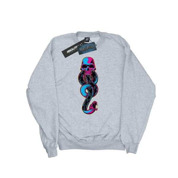Harry Potter Womens/Ladies Neon Dark Mark Sweatshirt