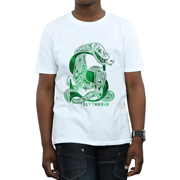 Harry Potter Boys Slytherin Snake T-Shirt