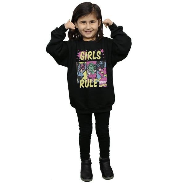 Marvel Comics Girls Rule Sweatshirt
