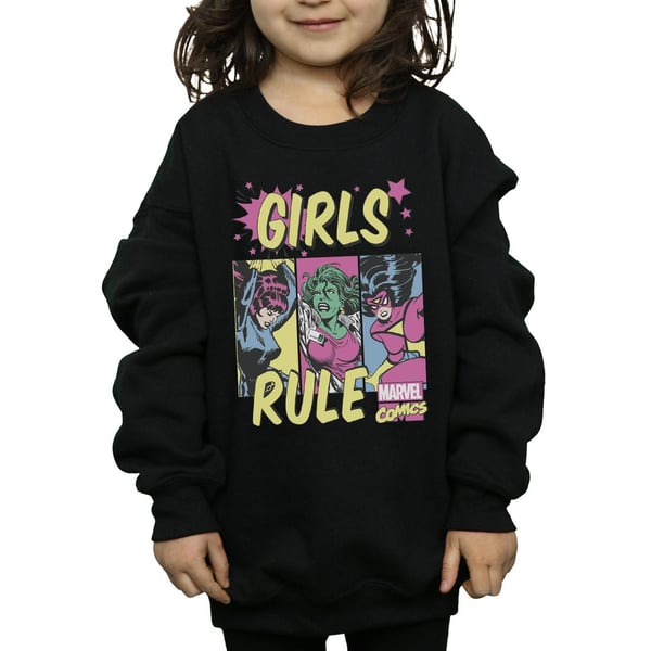 Marvel Comics Girls Rule Sweatshirt