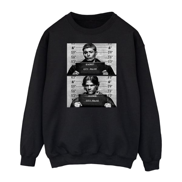 Supernatural Womens/Ladies Winchester Mugshot Sweatshirt