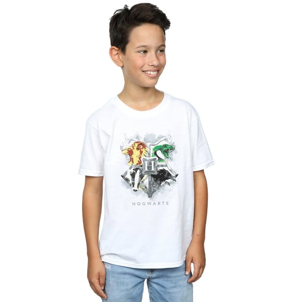 Harry Potter Boys Hogwarts Painted Crest T-Shirt