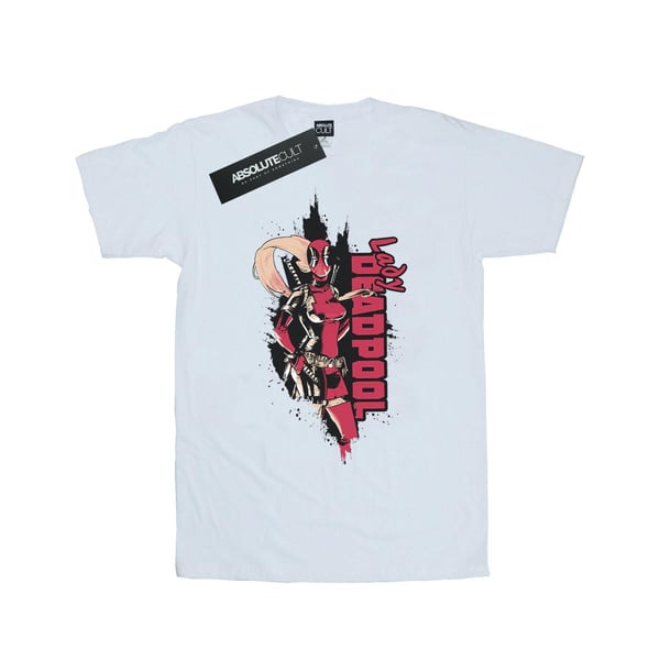 Marvel Womens/Ladies Deadpool Lady Deadpool Cotton Boyfriend T-Shirt