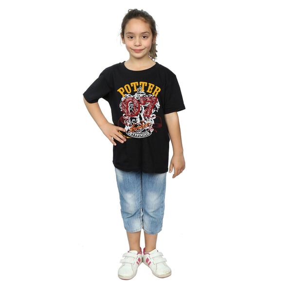Harry Potter Girls Gryffindor Seeker Cotton T-Shirt