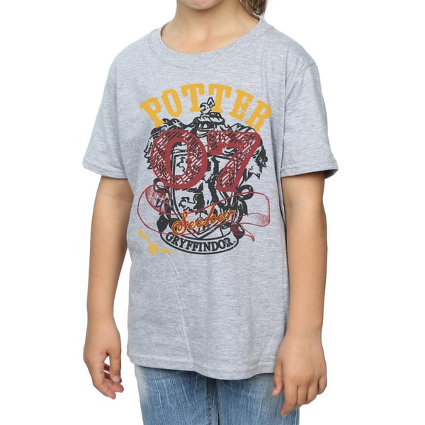 Harry Potter Girls Gryffindor Seeker Cotton T-Shirt