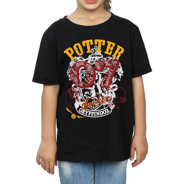 Harry Potter Girls Gryffindor Seeker Cotton T-Shirt
