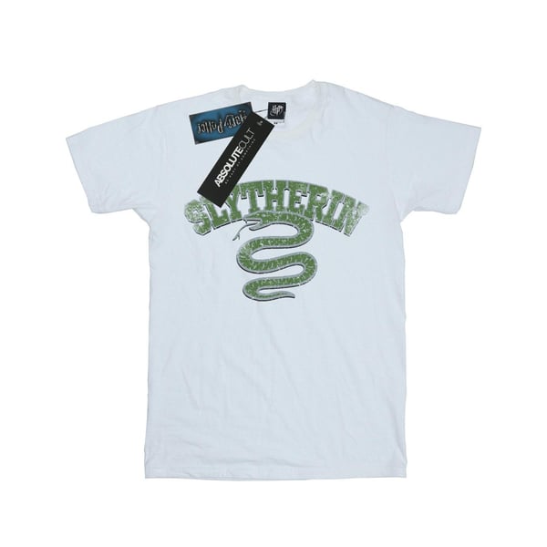 Harry Potter Girls Slytherin Sport Emblem Cotton T-Shirt