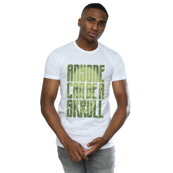 Marvel Mens Captain Marvel Anyone Can Be A Skrull T-Shirt