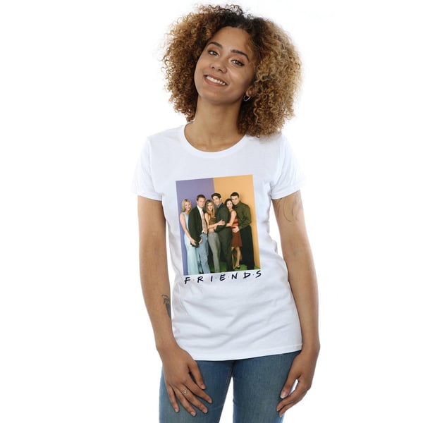 Friends Womens/Ladies Group Photo Cotton T-Shirt