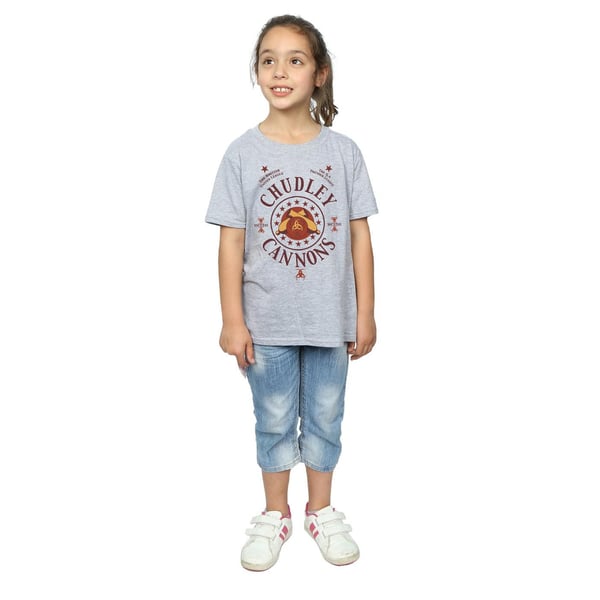 Harry Potter Tyttöjen Chudley Cannons Logo Puuvilla T-paita