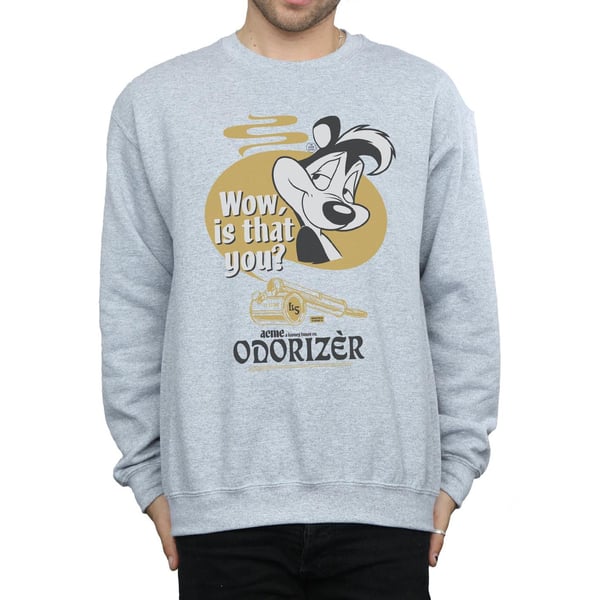 Looney Tunes Mens Odorizer Pepe Le Pew Sweatshirt
