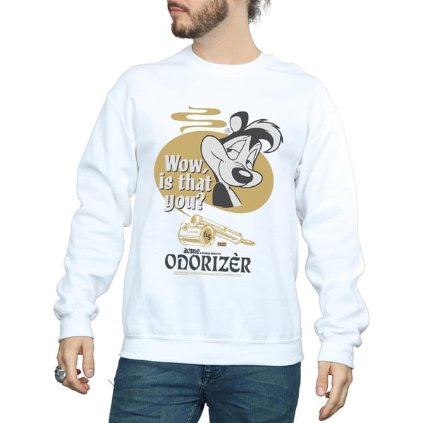 Looney Tunes Mens Odorizer Pepe Le Pew Sweatshirt