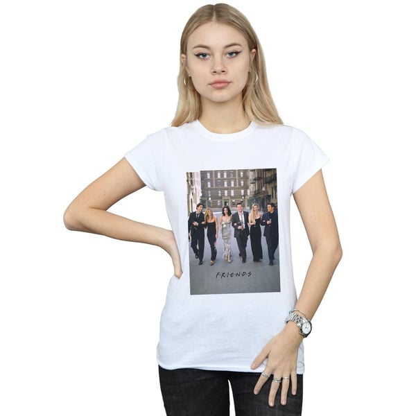 Friends Womens/Ladies Champagne And Flowers Cotton T-Shirt