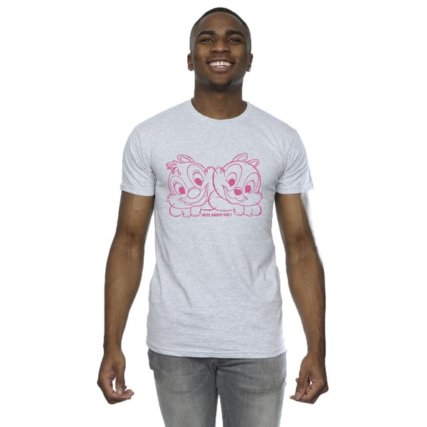 Disney Mens Chip ´n´ Dale Nuts About You T-Shirt