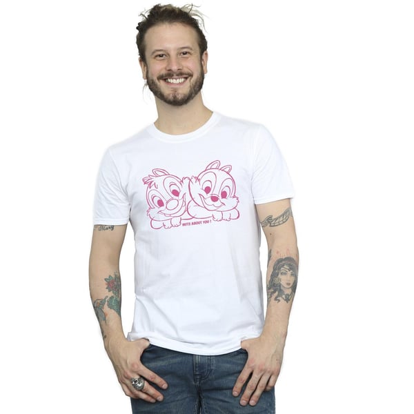 Disney Mens Chip ´n´ Dale Nuts About You T-Shirt