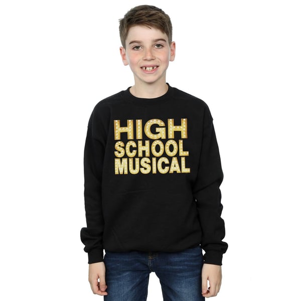 Disney Boys High School Musical The Musical Lights Logo Sweatshirt