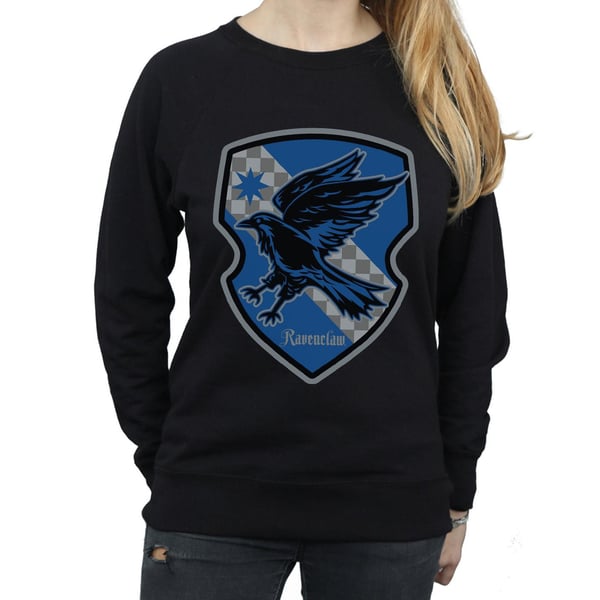 Harry Potter Womens/Ladies Ravenclaw Crest Flat Sweatshirt