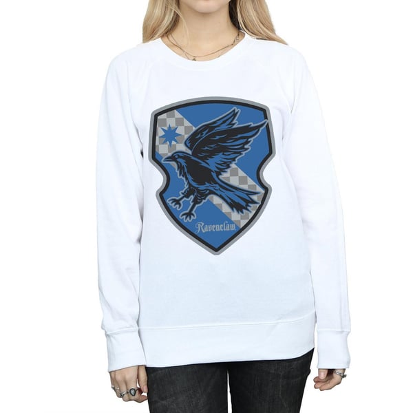 Harry Potter Womens/Ladies Ravenclaw Crest Flat Sweatshirt
