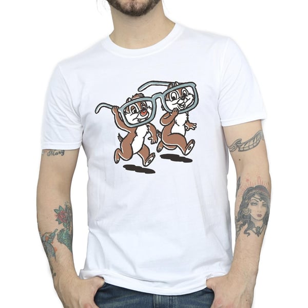 Disney Mens Chip ´n Dale Glasses T-Shirt