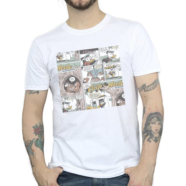 Disney Mens Chip ´n Dale Comic T-Shirt