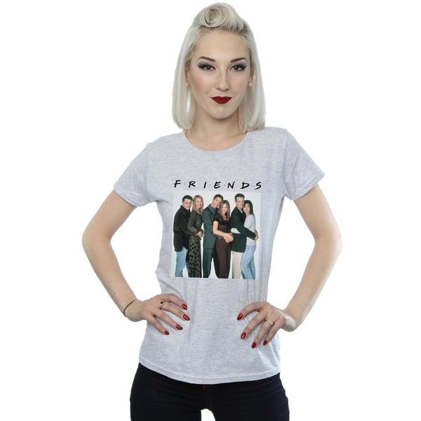 Friends Womens/Ladies Group Photo Hugs Cotton T-Shirt