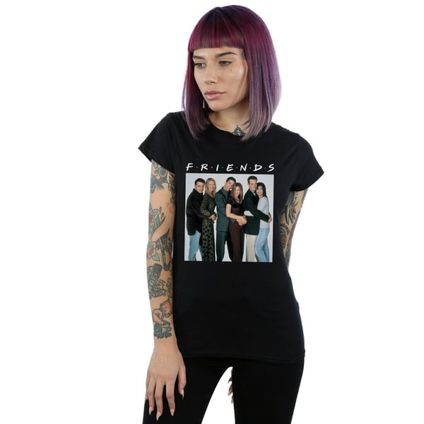 Friends Womens/Ladies Group Photo Hugs Cotton T-Shirt