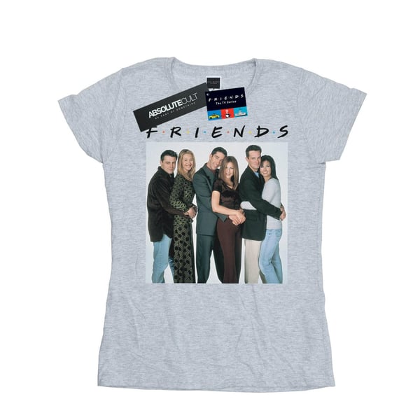 Friends Womens/Ladies Group Photo Hugs Cotton T-Shirt