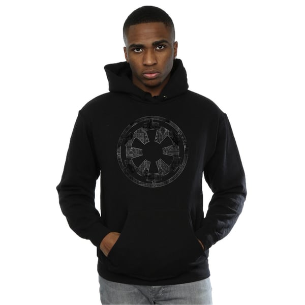 Star Wars: Rogue One Mens Galactic Empire Plans Hoodie