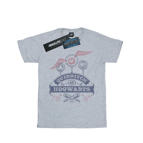 Harry Potter Girls Quidditch At Hogwarts Cotton T-Shirt