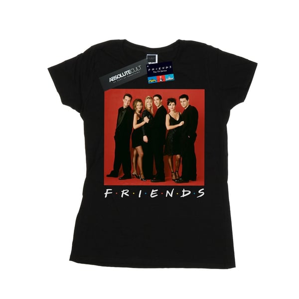 Friends Womens/Ladies Group Photo Formal Cotton T-Shirt