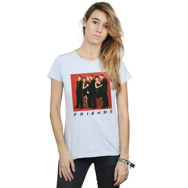 Friends Womens/Ladies Group Photo Formal Cotton T-Shirt