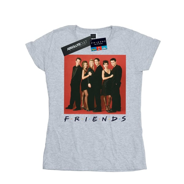 Friends Womens/Ladies Group Photo Formal Cotton T-Shirt