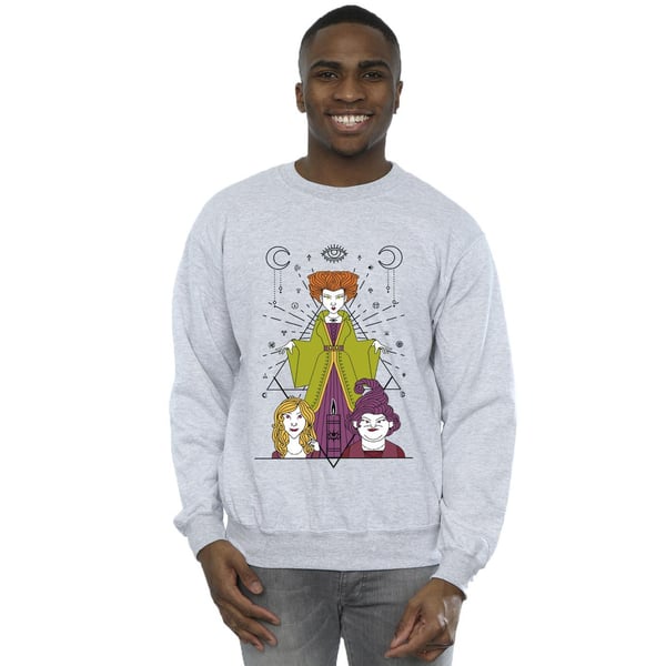 Disney Mens Hocus Pocus Candle Sweatshirt