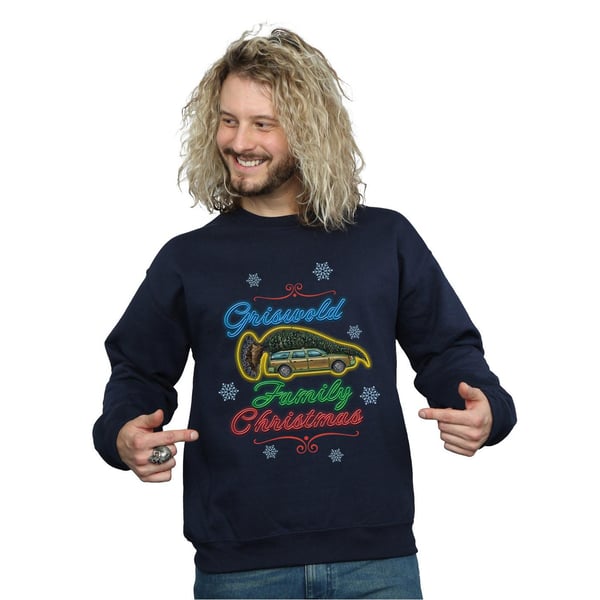 National Lampoon´s Christmas Vacation Mens Griswold Family Sweatshirt