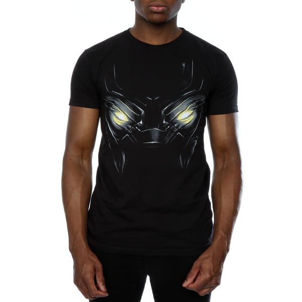 Marvel Miesten Black Panther Eyes T-paita