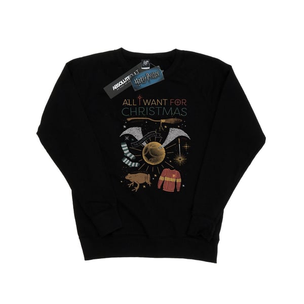 Harry Potter Womens/Ladies All I Want For Christmas Sweatshirt