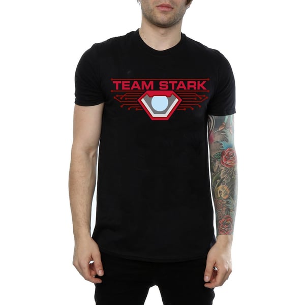 Marvel miesten Captain America Civil War Team Stark T-paita