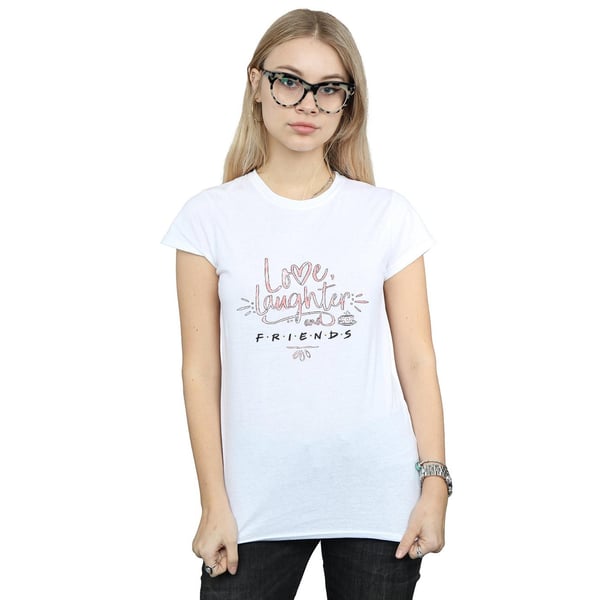Friends Womens/Ladies Love Laughter Cotton T-Shirt